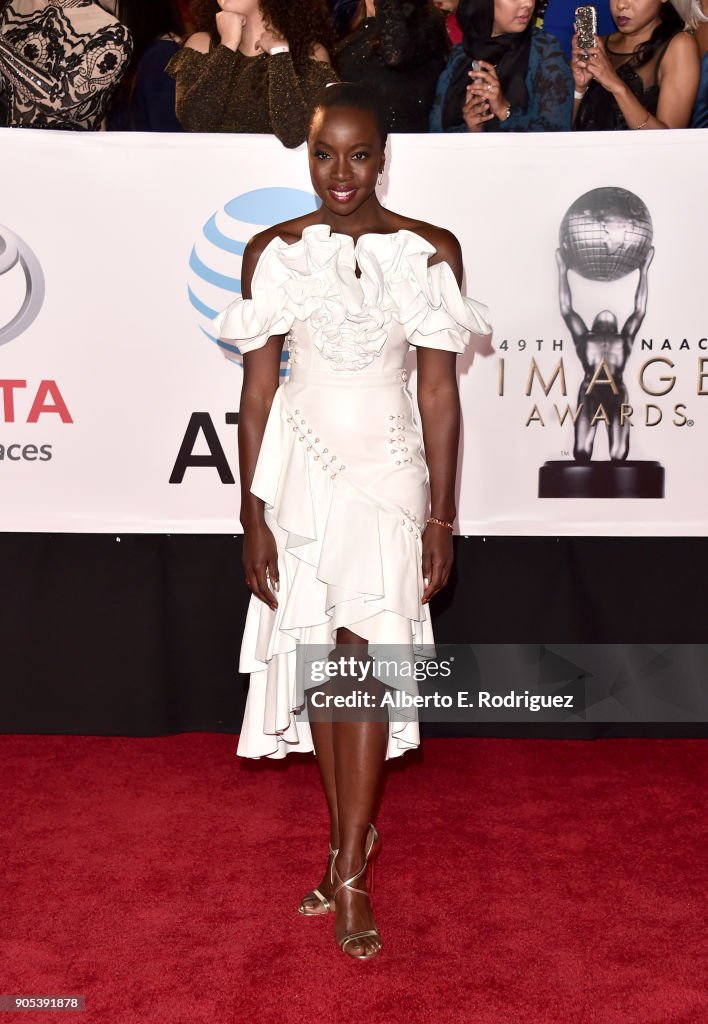 49th NAACP Image Awards - Red Carpet