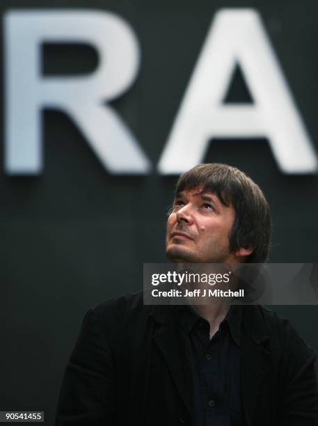 Bestselling crime writer Ian Rankin, opens a redevelopment of the University of Edinburgh Main Library on September 10, 2009 in Edinburgh, Scotland....