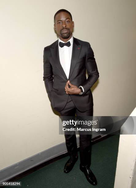 Sterling K. Brown attends the 49th NAACP Image Awards at Pasadena Civic Auditorium on January 15, 2018 in Pasadena, California.