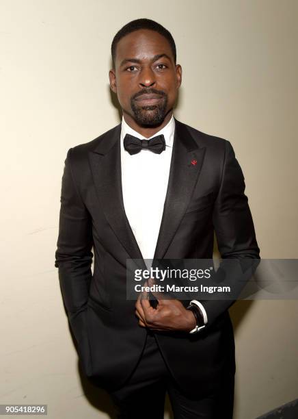 Sterling K. Brown attends the 49th NAACP Image Awards at Pasadena Civic Auditorium on January 15, 2018 in Pasadena, California.