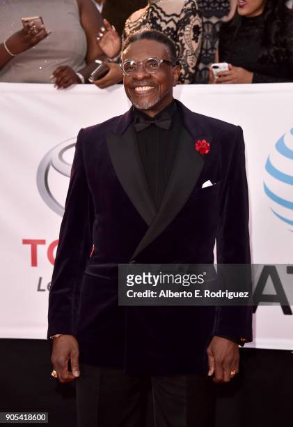 Actor Keith David attends the 49th NAACP Image Awards at Pasadena Civic Auditorium on January 15, 2018 in Pasadena, California.