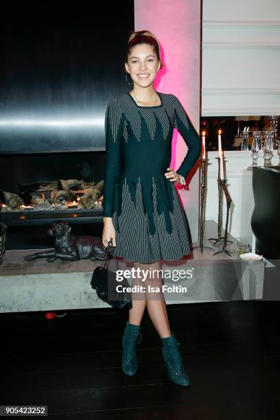 Paulina Swarovski during the Bunte New Faces Night at Grace Hotel Zoo on January 15, 2018 in Berlin, Germany.