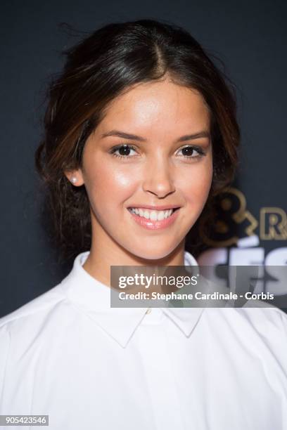 Sofia Djama attends the 'Cesar - Revelations 2018' Party at Le Petit Palais on January 15, 2018 in Paris, France.