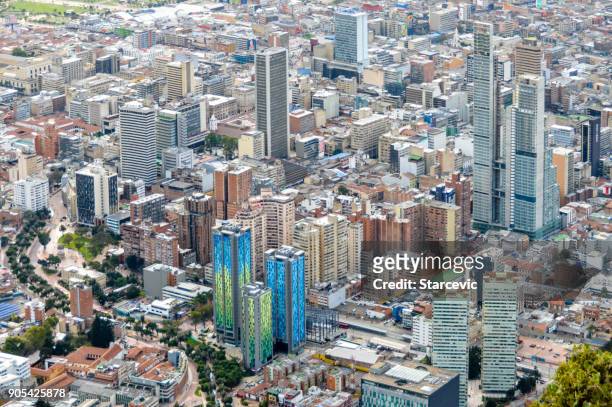 bogota, colombia - monserrate bogota stock pictures, royalty-free photos & images