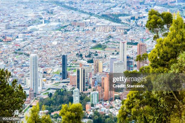 bogota, colombia - monserrate bogota stock pictures, royalty-free photos & images