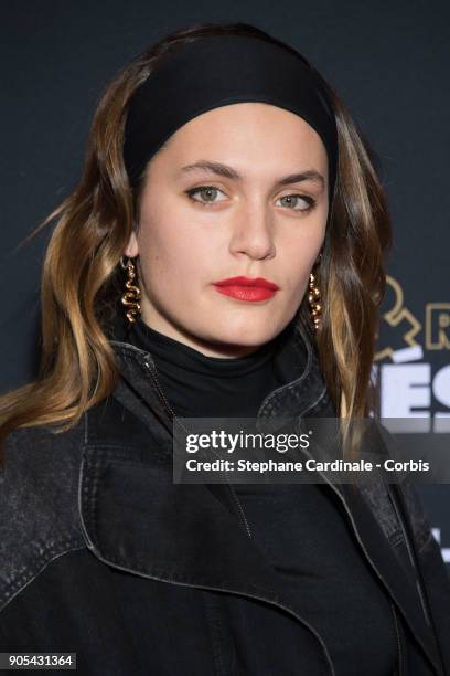 Ella Rumpf attends the 'Cesar - Revelations 2018' Party at Le Petit Palais on January 15, 2018 in Paris, France.