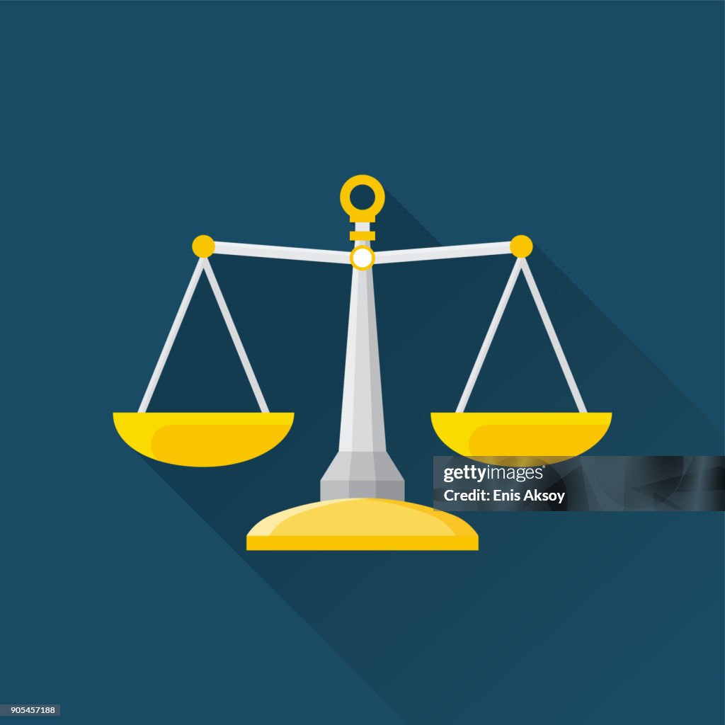 Balance-flach-Symbol