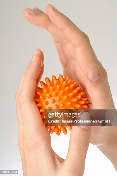 massage ball, close up - massage ball stock pictures, royalty-free photos & images