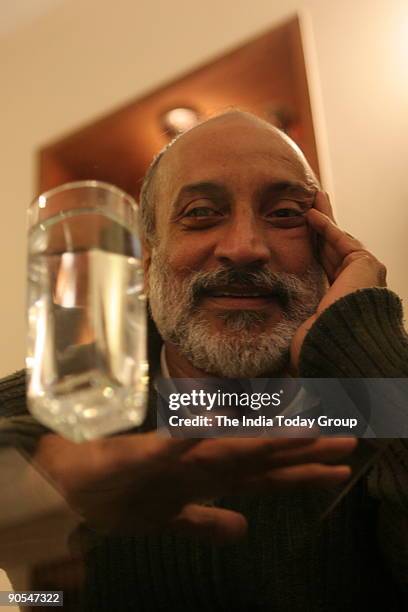 Aman Nath, Hotelier, architect, interior designer and art restorer Co-Chairman of Neemrana Hotels, in New Delhi.