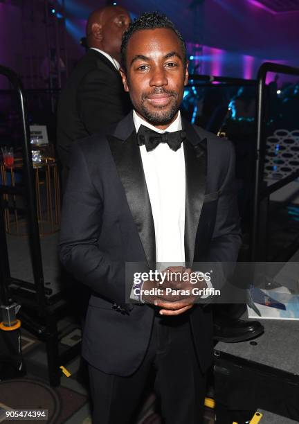 Prentice Penny attends 49th NAACP Image Awards After Party at Pasadena Civic Auditorium on January 15, 2018 in Pasadena, California.