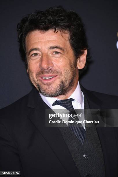 Patrick Bruel attends the Cesar - Revelations 2018' : Party at Le Petit Palais on January 15, 2018 in Paris, France.