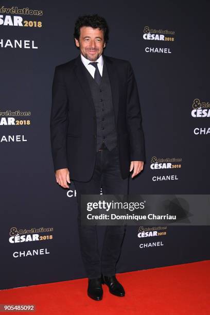 Patrick Bruel attends the Cesar - Revelations 2018' : Party at Le Petit Palais on January 15, 2018 in Paris, France.