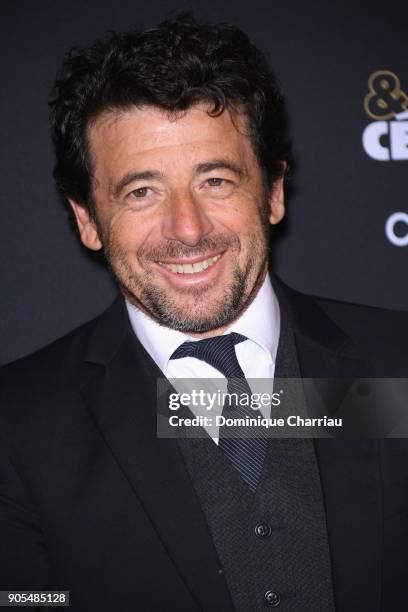 Patrick Bruel attends the Cesar - Revelations 2018' : Party at Le Petit Palais on January 15, 2018 in Paris, France.