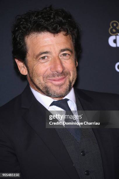 Patrick Bruel attends the Cesar - Revelations 2018' : Party at Le Petit Palais on January 15, 2018 in Paris, France.