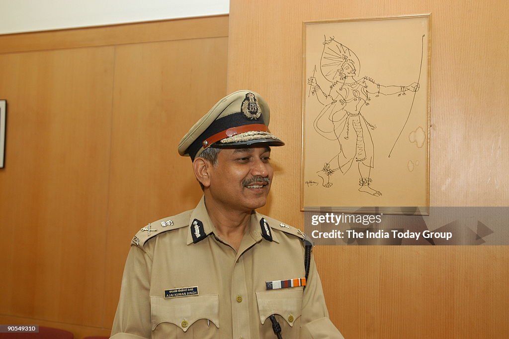 Dr Ajai Kumar Singh, Police Commissioner in Bangalore, Karnataka, India ( Simply Bangalore Power people )