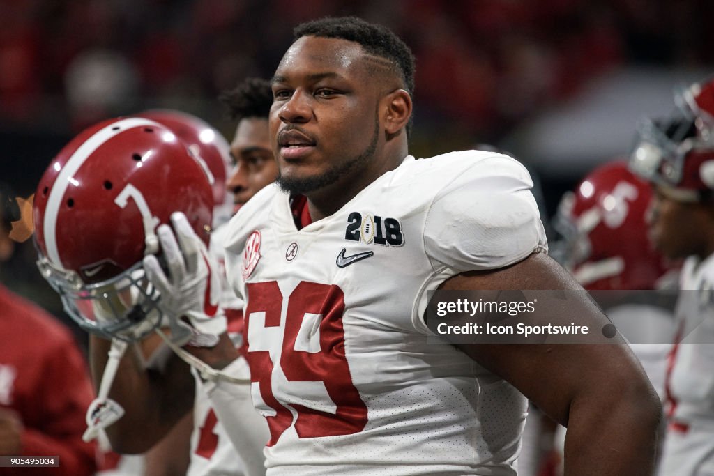 COLLEGE FOOTBALL: JAN 08 CFP National Championship