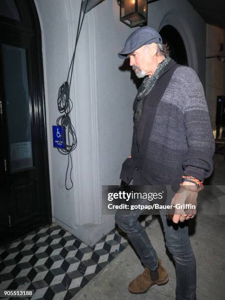 Jeff Fahey is seen on January 15, 2018 in Los Angeles, California.