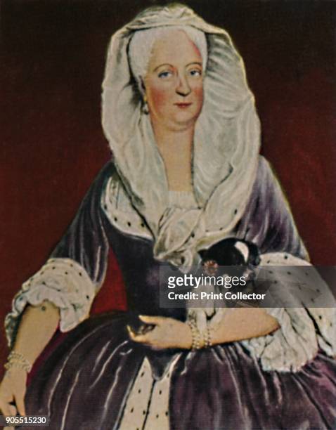 'Die Mutter Friedrichs des Großen 1687-1757', 1934. Sophia Dorothea of Hanover , Queen consort in Prussia as wife of Frederick William I. She was the...