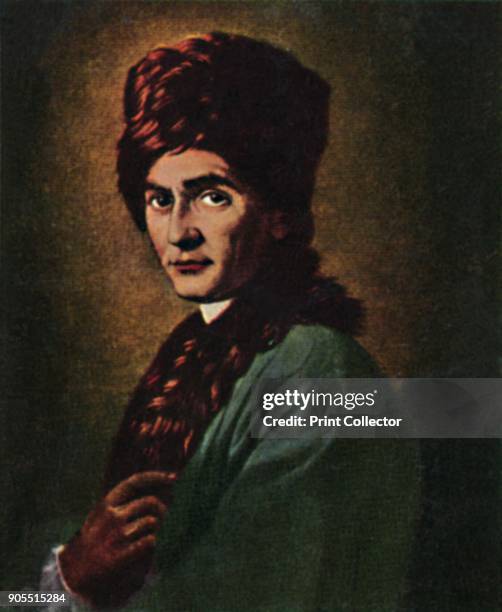 'Jean Jacques Rousseau 1712-1778', 1934. Jean-Jacques Rousseau , Swiss philosopher, writer, and composer of the 18th century. From Die Großen der...