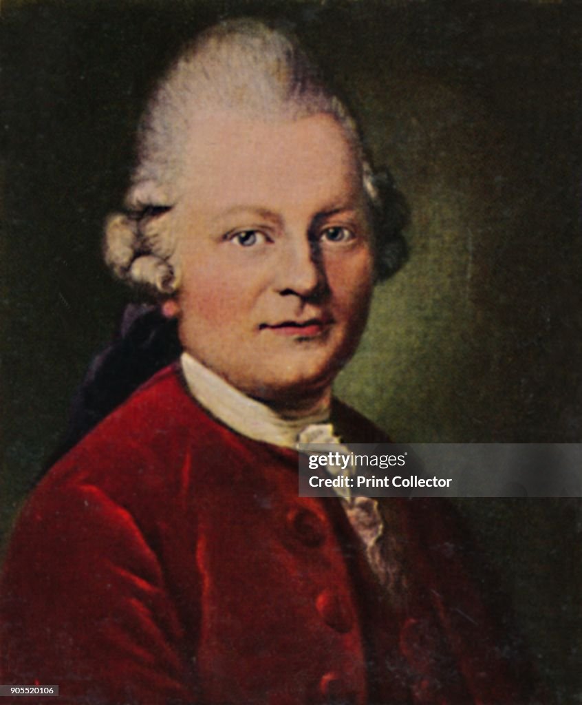 Gotthold Ephraim Lessing 1729-1781 - Gemalde Von Anton Graff