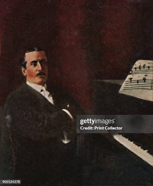 'Giacomo Puccini 1858-1924', 1934. Giacomo Antonio Domenico Michele Secondo Maria Puccini , Italian opera composer. From Die Großen der...