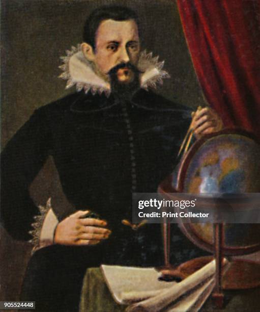 'Johannes Kepler 1571-1630', 1934. Johannes Kepler , German mathematician, astronomer, and astrologer. A key figure in the 17th-century scientific...