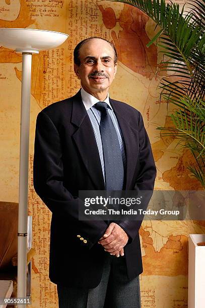 Adi Godrej, Chairman Godrej Group, poses at office, in Mumbai, India. Potrait