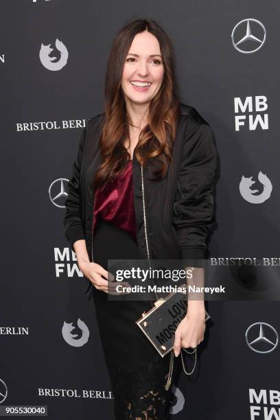 Johanna Klum attends the Ewa Herzog show during the MBFW Berlin January 2018 at ewerk on January 16, 2018 in Berlin, Germany.