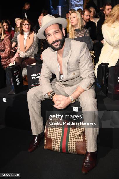 Massimo Sinato attends the Ewa Herzog show during the MBFW Berlin January 2018 at ewerk on January 16, 2018 in Berlin, Germany.