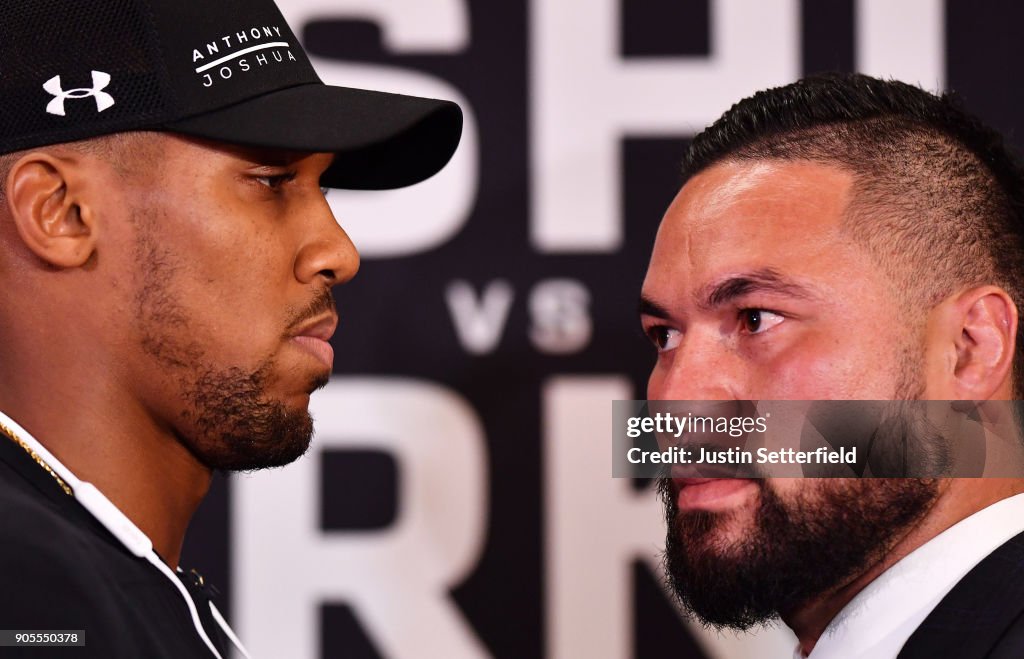 Anthony Joshua v Joseph Parker - Press Conference