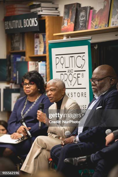 April Ryan moderated a panel discussion on Race in America, with Mary Frances Berry, the Geraldine R. Segal Professor of American Social Thought and...