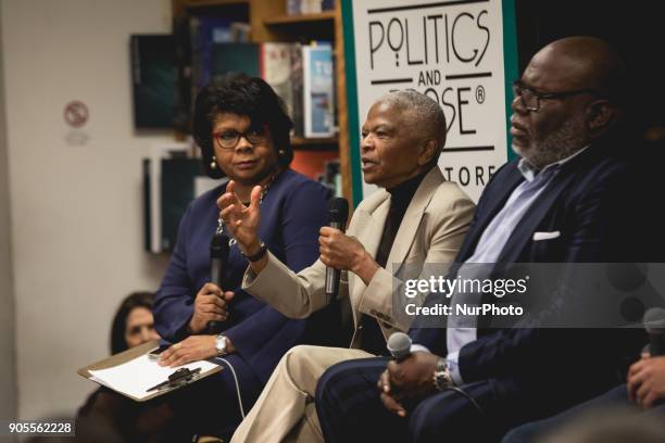 April Ryan moderated a panel discussion on Race in America, with Mary Frances Berry, the Geraldine R. Segal Professor of American Social Thought and...