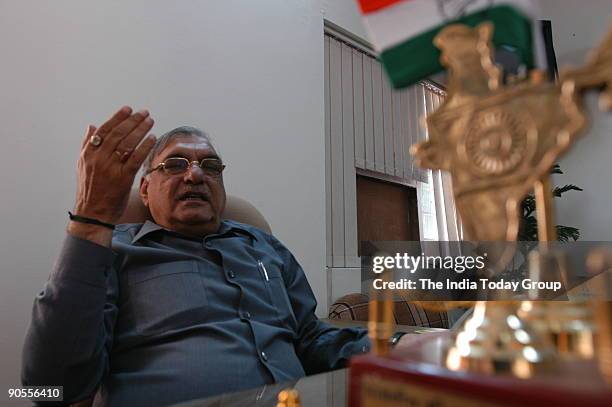 Bhupinder Singh Hooda, Congress Leader and MP from Rohtak, Haryana, India