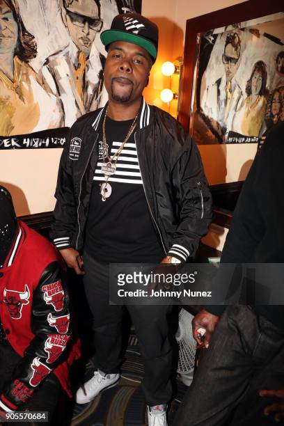 Recording artist Memphis Bleek backstage At BB King on January 15, 2018 in New York City.