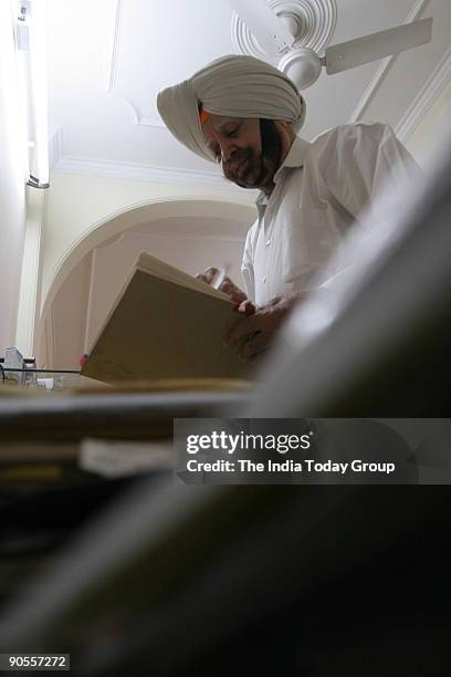 Narinder Singh Arora whose daughter Arveena rana was, allegedly, strangulated by her in laws in their New Friends Colony house in 1988, New Delhi.