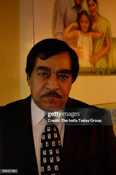 Chander Mohan Sethi, Chairman and Managing Director, Reckitt Benckiser India Ltd, at Dettol Press Conference, Delhi, India on 21 March 2006. Potrait