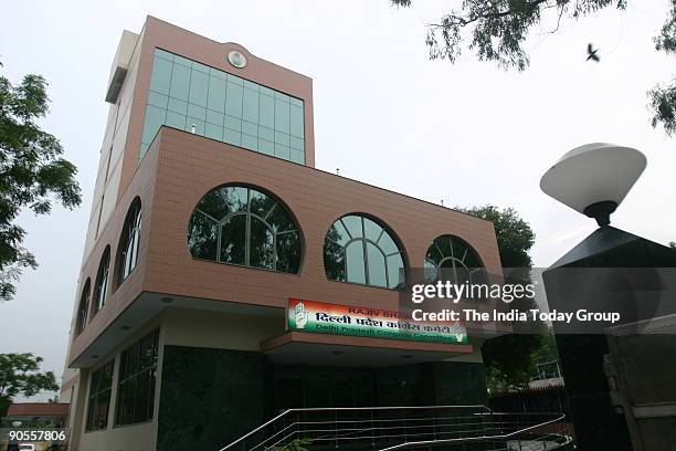 Delhi Pradesh Congress Committee's new office at Rouse Avenue, New Delhi.