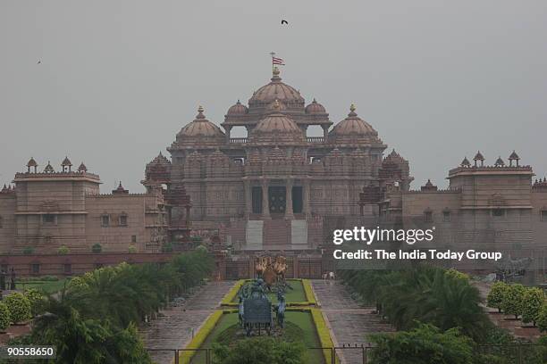 Janamashthami celebrations at Akshardham Temple, New Delhi