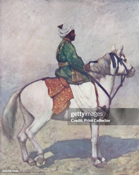 Paithan Horseman', 1903. Also known as the Imperial Durbar, the Delhi Durbar was held three times, in 1877 and 1911, at the height of the British...