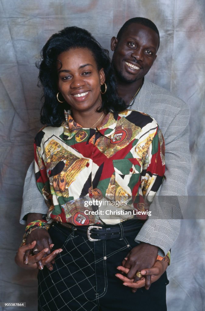 Liberian Soccer Player George Weah