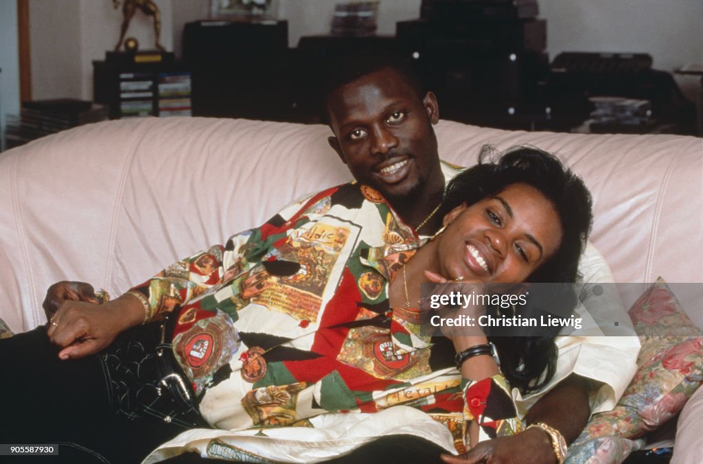 Liberian Soccer Player George Weah