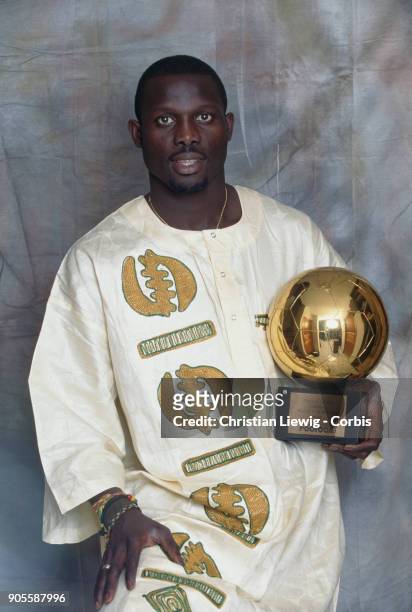 Liberian Soccer Player George Weah - African Gold Ballon 1995