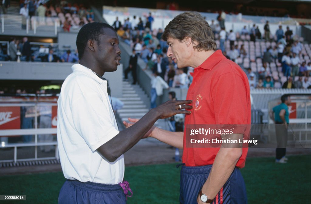Liberian Soccer Player George Weah