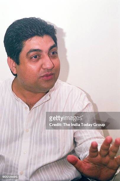 Anjan Chatterjee, director, Speciality Restaurants Pvt Ltd, which owns the Oh! Calcutta and Mainland China Restaurant, poses at office, in Kolkata,...