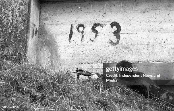 Irish Army Ranger Wing Training Drill, Covering an Advance, at the Curragh, .