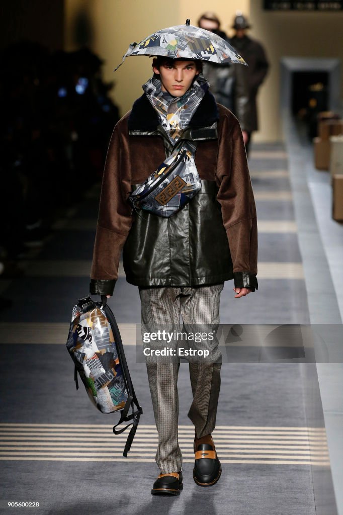 Fendi - Runway - Milan Men's Fashion Week Fall/Winter 2018/19