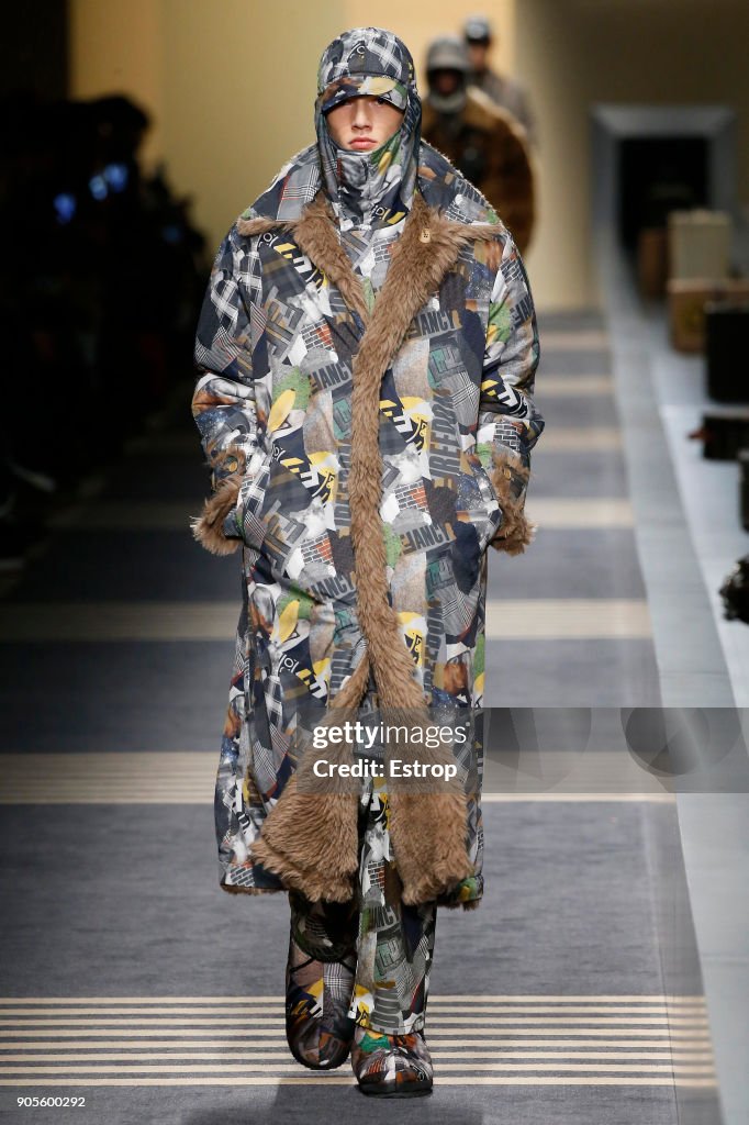 Fendi - Runway - Milan Men's Fashion Week Fall/Winter 2018/19