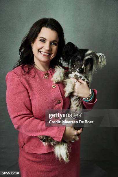 Brandi Ritchie of Nat Geo Wild?s 'Road To Westminster Dog Show' poses for a portrait during the 2018 Winter TCA Tour at Langham Hotel on January 13,...