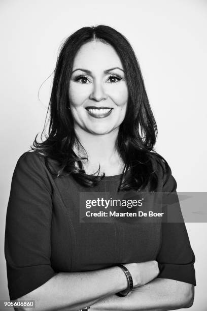 Gail Miller Bisher of Nat Geo Wild?s 'Road To Westminster Dog Show' poses for a portrait during the 2018 Winter TCA Tour at Langham Hotel on January...