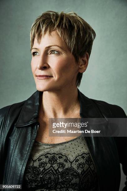Peggy Whitson of National Geographic Channel's 'One Strange Rock'' poses for a portrait during the 2018 Winter TCA Tour at Langham Hotel on January...